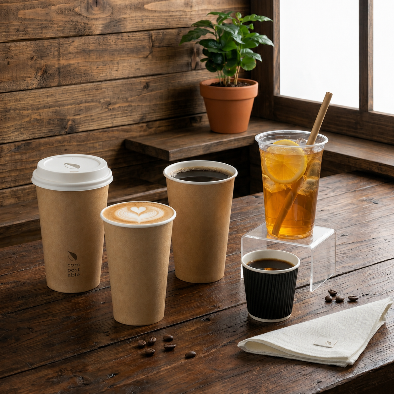 Vasos café